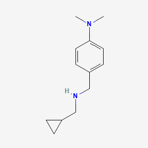 4-{[(cyclopropylmethyl)amino]methyl}-N,N-dimethylaniline