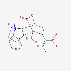molecular formula C22H24N2O5 B15188191 Noreripinal CAS No. 69734-93-6