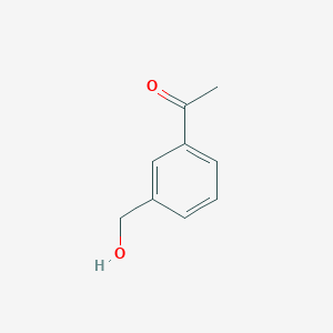 molecular formula C9H10O2 B151883 1-[3-(HYDROXYMETHYL)PHENYL]ETHANONE CAS No. 125604-06-0