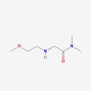 2-[(2-methoxyethyl)amino]-N,N-dimethylacetamide