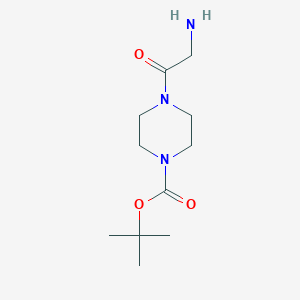 Tert-butyl 4-(2-aminoacetyl)piperazine-1-carboxylate