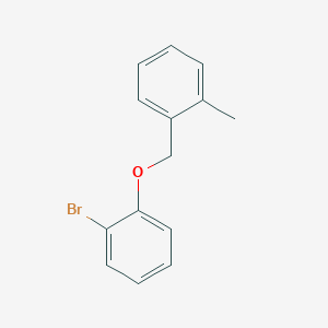 molecular formula C14H13BrO B1518855 2-Bromophenyl-(2-methylbenzyl)ether CAS No. 1036479-52-3