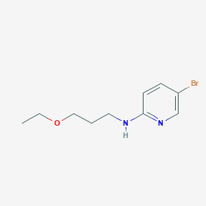 5-bromo-N-(3-ethoxypropyl)pyridin-2-amine