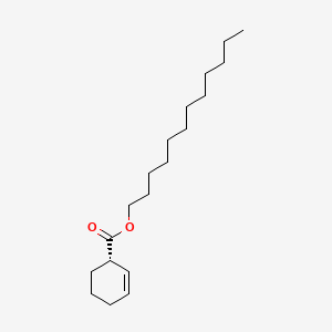 molecular formula C19H34O2 B15188588 dodecyl (1S)-cyclohex-2-ene-1-carboxylate 