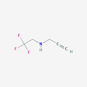 (Prop-2-yn-1-yl)(2,2,2-trifluoroethyl)amine