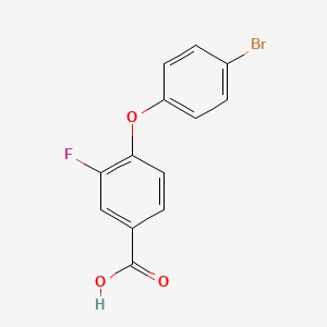 4-(4-Bromophenoxy)-3-fluorobenzoic acid