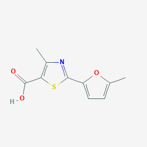 4-Methyl-2-(5-methylfuran-2-yl)-1,3-thiazole-5-carboxylic acid