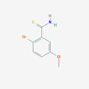 2-Bromo-5-methoxybenzenecarbothioamide