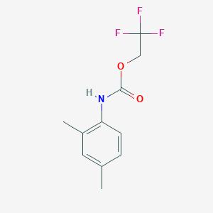 molecular formula C11H12F3NO2 B1518909 2,2,2-三氟乙基N-(2,4-二甲苯基)氨基甲酸酯 CAS No. 1087788-52-0