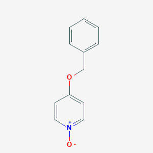 molecular formula C12H11NO2 B151891 4-(Benzyloxy)pyridine N-oxide CAS No. 2683-66-1