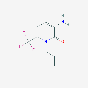 3-amino-1-propyl-6-(trifluoromethyl)pyridin-2(1H)-one