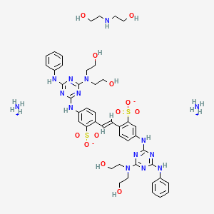 molecular formula C44H61N15O12S2 B15189126 Einecs 300-951-4 CAS No. 93965-04-9