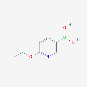 molecular formula C7H10BNO3 B151893 (6-Ethoxypyridin-3-yl)boronic acid CAS No. 612845-44-0