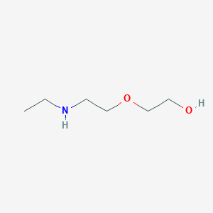 molecular formula C6H15NO2 B1518933 2-[2-(Ethylamino)ethoxy]ethan-1-ol CAS No. 106007-99-2