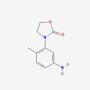 3-(5-Amino-2-methylphenyl)-1,3-oxazolidin-2-one