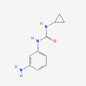 N-(3-aminophenyl)-N'-cyclopropylurea