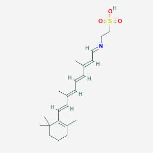 molecular formula C22H33NO3S B151896 Tauret CAS No. 133867-05-7