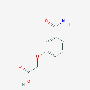 2-[3-(Methylcarbamoyl)phenoxy]acetic acid