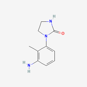 1-(3-Amino-2-methylphenyl)imidazolidin-2-one