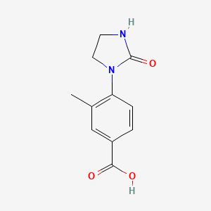 3-Methyl-4-(2-oxoimidazolidin-1-yl)benzoic acid