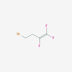 molecular formula C4H4BrF3 B151897 4-Bromo-1,1,2-trifluoro-1-butene CAS No. 10493-44-4