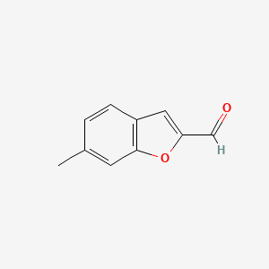 molecular formula C10H8O2 B1518981 6-Methyl-2-benzofurancarboxaldehyde CAS No. 53715-92-7