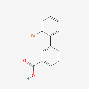 molecular formula C13H9BrO2 B1518990 2'-Bromobiphenyl-3-carboxylic acid CAS No. 1049143-36-3