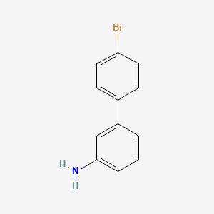 molecular formula C12H10BrN B1519010 4'-Bromobiphenyl-3-amine CAS No. 40641-71-2