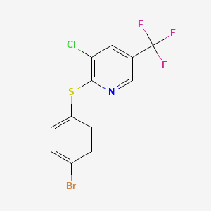 2-(4-Bromophenylsulfanyl)-3-chloro-5(-trifluoromethyl)pyridine