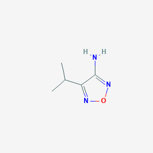 4-(Propan-2-yl)-1,2,5-oxadiazol-3-amine
