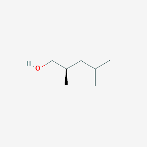 molecular formula C7H16O B15190159 (2R)-2,4-dimethylpentan-1-ol CAS No. 171483-07-1