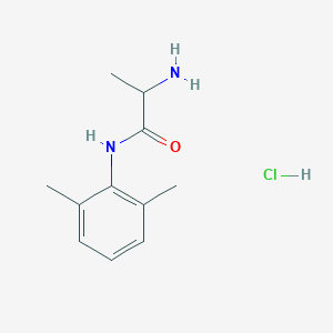 molecular formula C11H17ClN2O B151902 Tocainide Hydrochloride CAS No. 71395-14-7