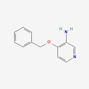 molecular formula C12H12N2O B1519024 4-(Benzyloxy)pyridin-3-amine CAS No. 1040314-69-9