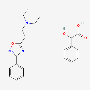 molecular formula C22H27N3O4 B15190436 Einecs 234-092-0 CAS No. 10530-10-6