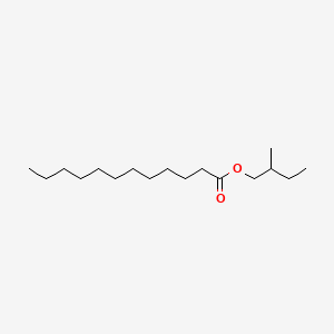 molecular formula C17H34O2 B15190465 2-Methylbutyl dodecanoate CAS No. 93815-53-3