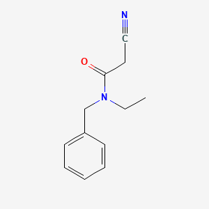 N-benzyl-2-cyano-N-ethylacetamide