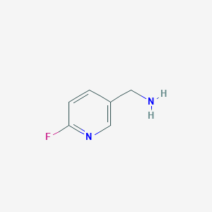 molecular formula C6H7FN2 B151905 (6-Fluoropyridin-3-yl)methanamine CAS No. 205744-17-8