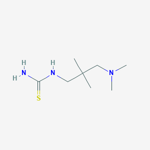 molecular formula C8H19N3S B1519052 [3-(二甲基氨基)-2,2-二甲基丙基]硫脲 CAS No. 1038374-89-8