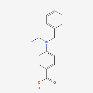 molecular formula C16H17NO2 B1519058 4-[Benzyl(ethyl)amino]benzoic acid CAS No. 1037132-10-7