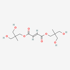 molecular formula C14H24O8 B15190606 Di(2,2-dimethylolpropyl) maleate CAS No. 72829-16-4