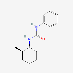 molecular formula C14H20N2O B15190678 Siduron, cis- CAS No. 19123-57-0