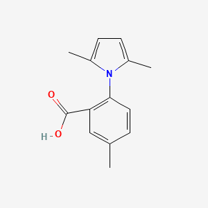 2-(2,5-dimethyl-1H-pyrrol-1-yl)-5-methylbenzoic acid