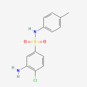 3-Amino-4-chloro-N-(4-methylphenyl)-benzenesulfonamide