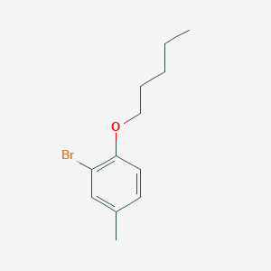 1-Bromo-5-methyl-2-n-pentyloxybenzene