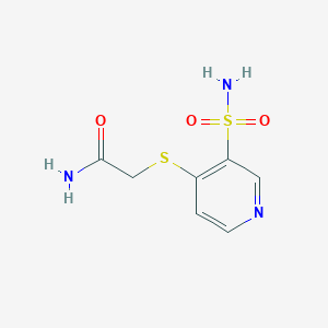 molecular formula C7H9N3O3S2 B15190755 Rcc9YY7WJ6 CAS No. 1078160-11-8