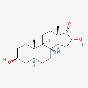 molecular formula C19H30O3 B15190844 Zau8FV383Z CAS No. 10459-27-5