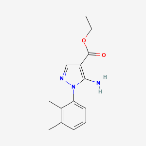 ethyl 5-amino-1-(2,3-dimethylphenyl)-1H-pyrazole-4-carboxylate