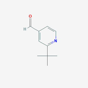molecular formula C10H13NO B1519091 2-(tert-Butyl)isonicotinaldehyde CAS No. 1023812-90-9