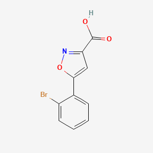 5-(2-Bromophenyl)isoxazole-3-carboxylic acid