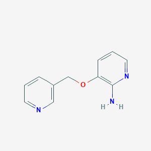 3-(Pyridin-3-ylmethoxy)pyridin-2-amine